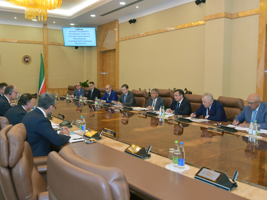 Президент Татарстана встретился с руководством компании «Сименс»
