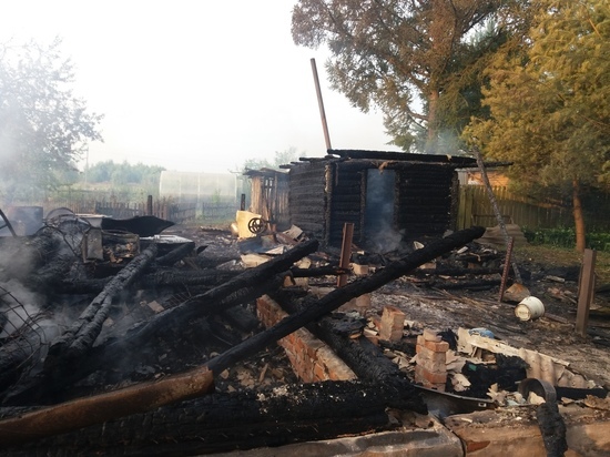 Следователи начали проверку по факту гибели жителя Ильинского на пожаре