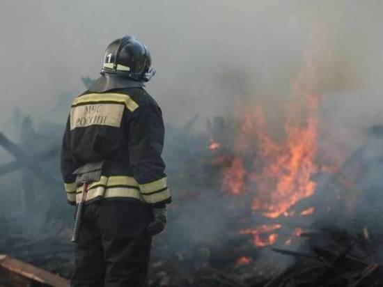 Пожар в Новосимбирке унес жизнь пенсионерки