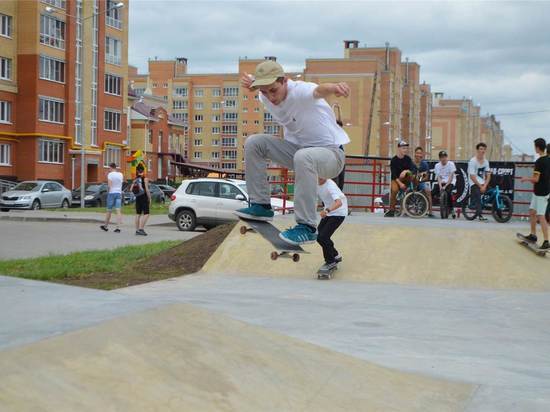 В «Новом городе» открылся скейт-парк