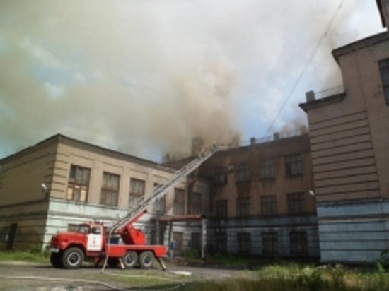 В Адамовке в здании общепита произошел пожар
