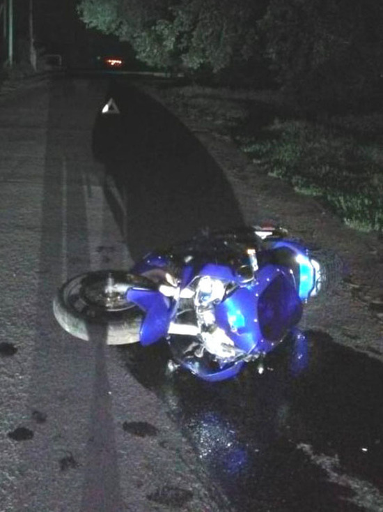 В Тамбовской области мотоциклист сбил пешехода