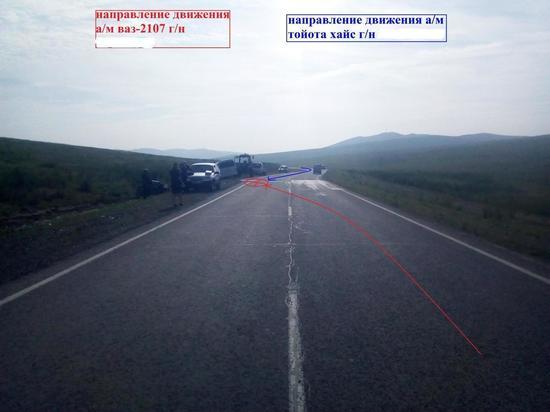 На трассе Чита-Забайкальск погибли несколько человек в крупной дорожной аварии, среди которых есть дети