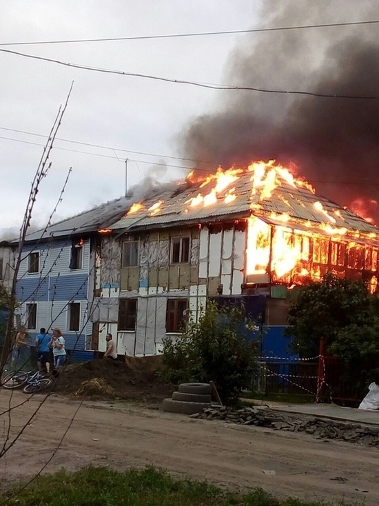 Четырехлетний ребенок погиб при пожаре, оставшись дома один