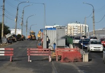 Вчера подрядная организация приступила к демонтажу основания путепровода «Вокзальный» на второй полосе