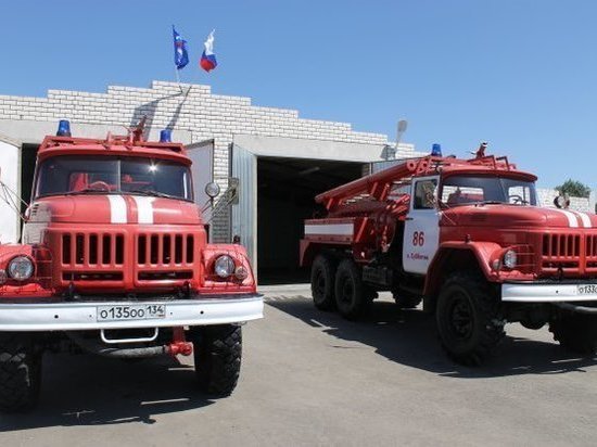 В Волгоградской области открыли новое пожарное депо