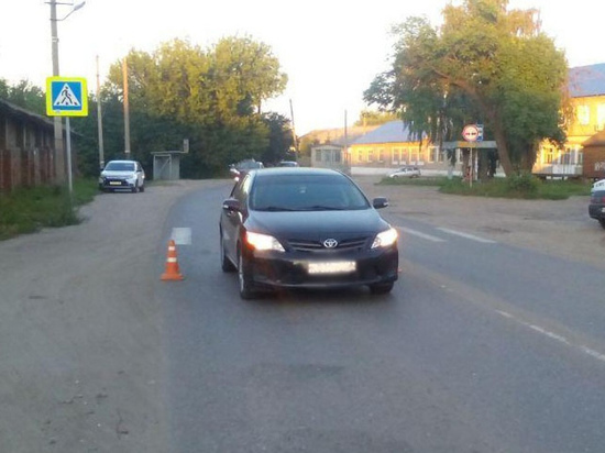 В Моршанске водитель "Тойоты" сбил девочку на пешеходном переходе