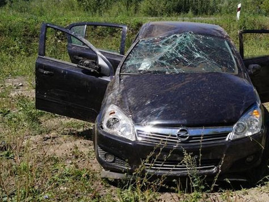В Тамбовской области "Опель" перевернулся в кювет: водитель скончался