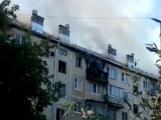 Пожар в доме на улице Халева в Казани локализовали