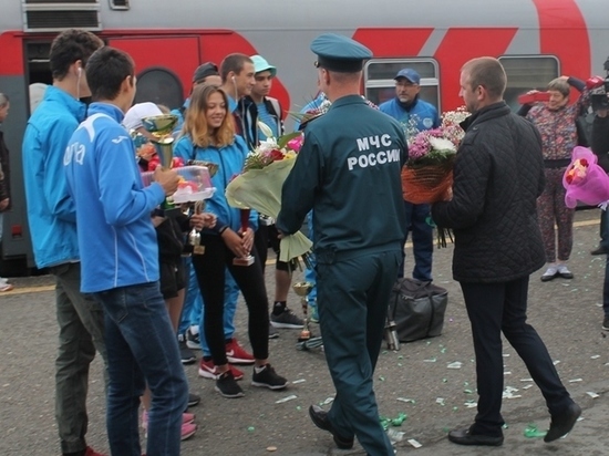 Югорчане стали чемпионами России по пожарно-прикладному спорту