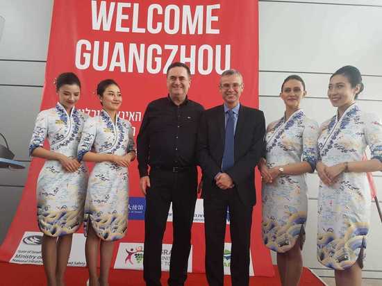 2 августа в аэропорт "Бен Гурион" прибыл первый рейс компании "Hainan Airlines" из Гуанчжоу (юг Китая)