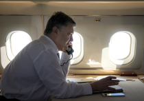 Президент Украины Петр Порошенко, на целую неделю пропавший из вида сограждан, нашелся