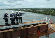 Стыковка моста через Волгу в Дубне прошла успешно, открытие — в декабре

