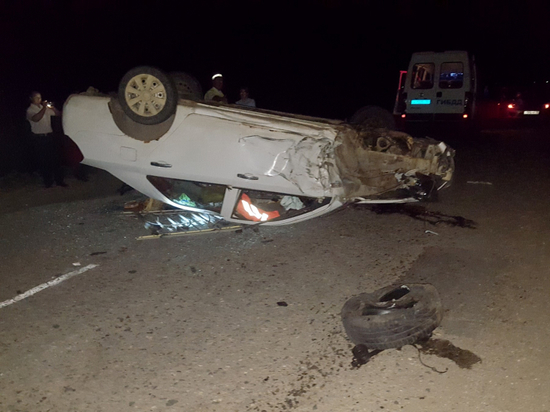 В Астраханской области в ужасной аварии погиб пассажир