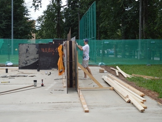 В Серпухове для любителей экстремальных видов спорта строят скейт-парк