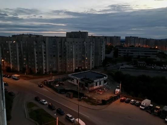 В Мурманске тестируют уличное освещение