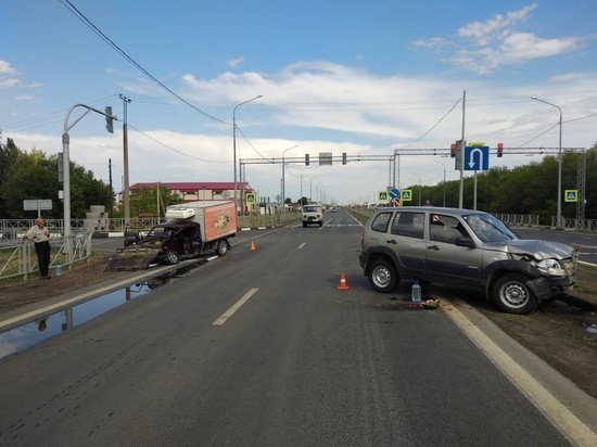 Смертельное ДТП под Оренбургом: водитель  выехал на красный сигнал светофора