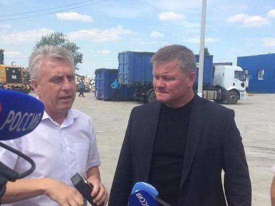 Глава Саратова посетил мусороперегрузочную станцию в Гуселке