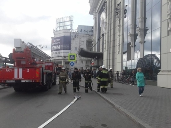 В Екатеринбурге в ТРЦ "Гринвич" произошел пожар