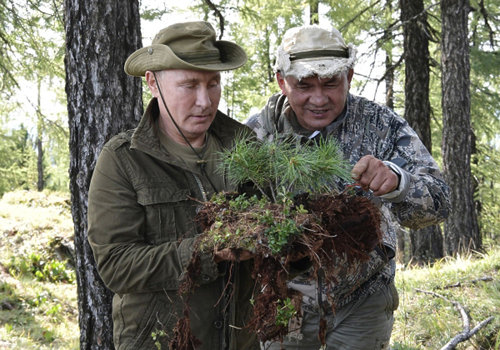 Опубликованы кадры крутого отдыха Путина в Туве