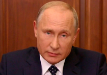 Телеобращение президента Путина по пенсионной реформе длилось полчаса