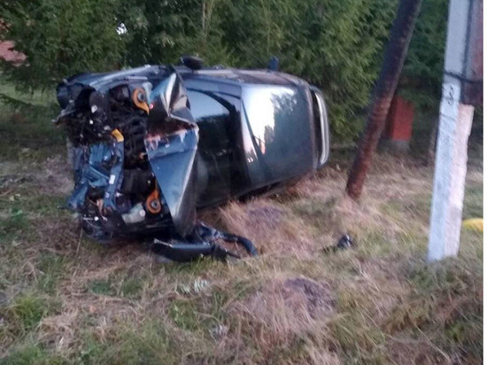 В Чувашии «Лада» опрокинулась в кювет, погиб водитель