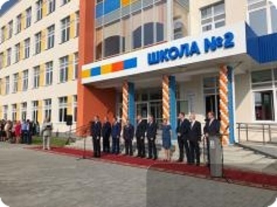 В Свердловской области открыли новую школу, которая обошлась в 789 миллионов рублей