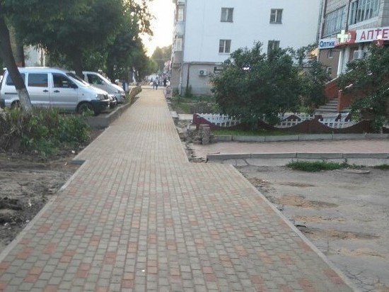Кировчан шокировали фигурные тротуары