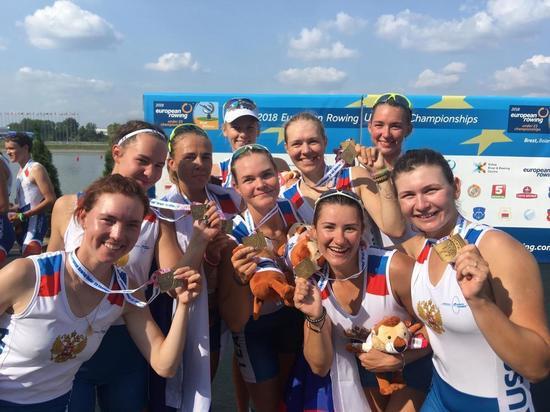 Астраханка завоевала золотую медаль на первенсве Первенстве Европы по академической гребле