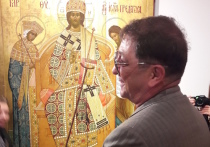 Григорий Лепс представил в Москве в Государственном Историческом музее выставку принадлежащих ему икон