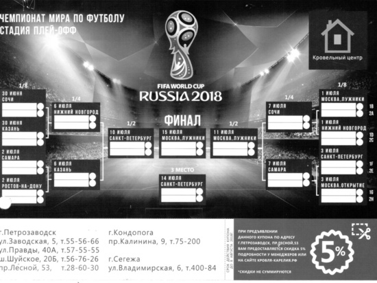 Компания из Карелии не была спонсором мирового события