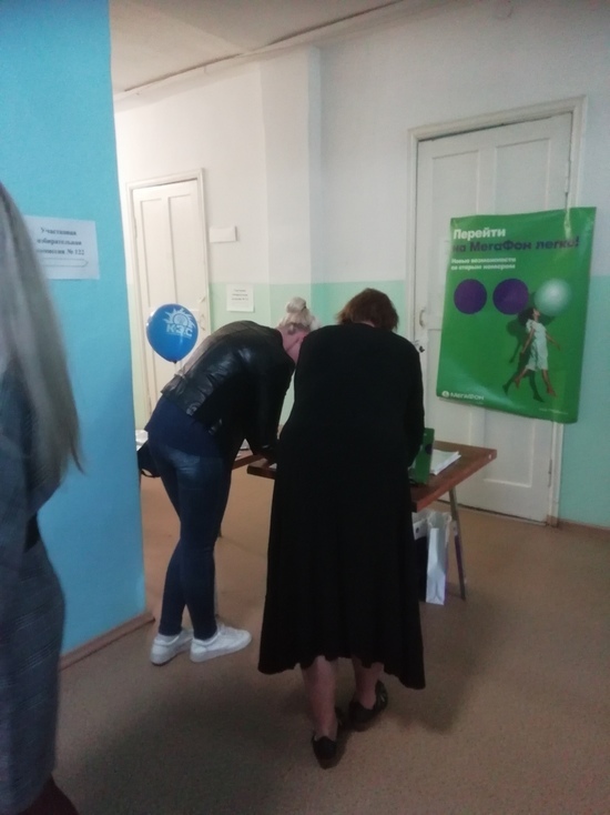 В некоторых частях Кузбасса на выборы явились более половины избирателей