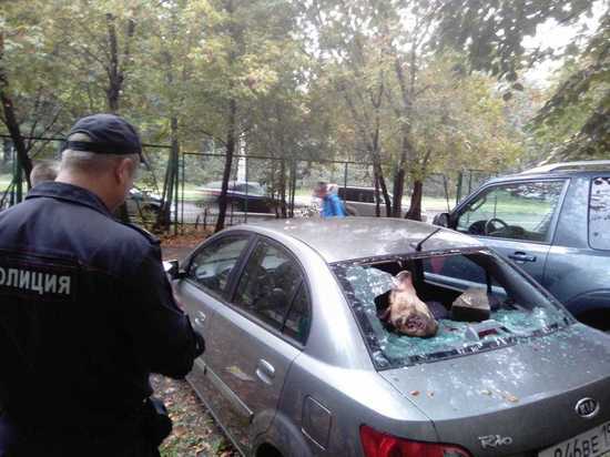 Ночью на улице Гурьянова неизвестные разбили стекло в автомобиле Виталия Третьюхина и бросили в салон останки животного