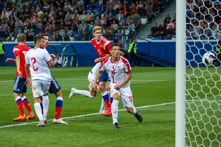 Программа матча россия сербия