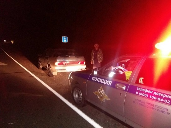 В Чувашии нетрезвый водитель привлек внимание полиции медленной ездой