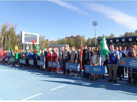 Серпуховичи поучаствовали в спортивном празднике в Красногорске