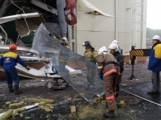 Цех по выпариванию соли в Новомосковске рухнул по вине инженера–проектировщика