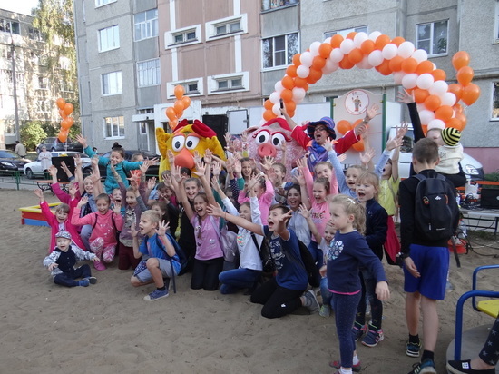 Во Владимире состоялось открытие современной детской игровой площадки