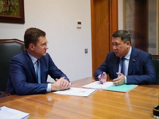 Владимир Полетаев встретился с Министром Энергетики РФ Александром Новаком