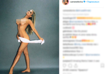 Американская модель, актриса и певица Кармен Электра решила напомнить о себе, выложив откровенные фото в своем Instagram