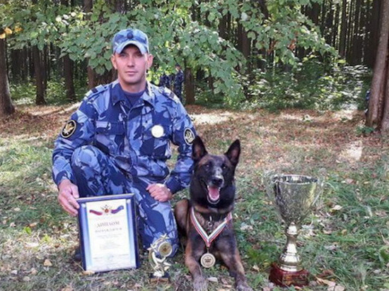 Кинолог и собака из Волгограда победили во всероссийском чемпионате