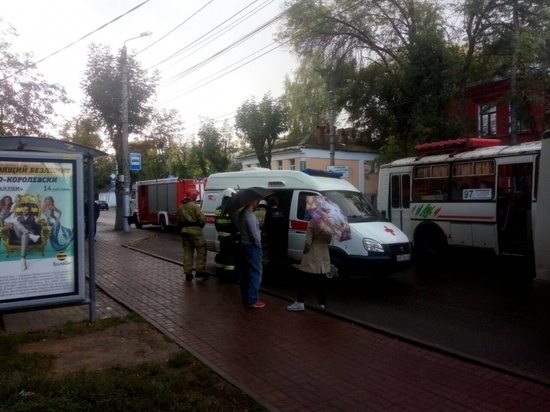 Автобус сбил пешехода в центре Калуги
