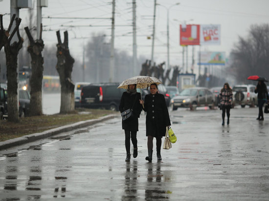 Новая рабочая неделя начнется в Волгограде с дождя