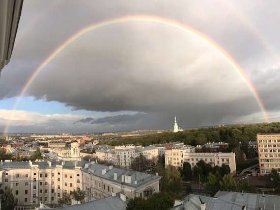 Туляки публикуют в соцсетях кадры города «под колпаком»