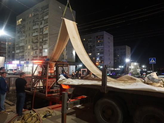 ООО «КВС» завершает реконструкцию водопровода по улице Чернышевского