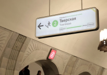 На станции метро «Пушкинская» появились лайтбоксы с пилотной версией новой навигации в метро