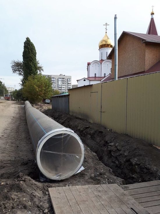 ООО «КВС» приступило к строительству водопровода по улице Огородной