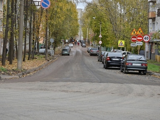 В Кирове отремонтировали улицу Красина