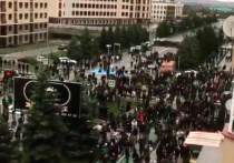 В Магасе 7 октября продолжились протесты против сдачи территорий Ингушетии соседней Чечне