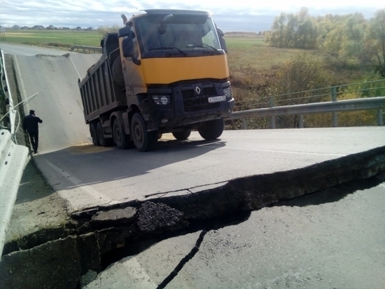 В Дубёнском районе Мордовии обрушился мост